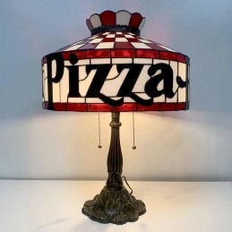 Nová stolová lampa na pizzu...